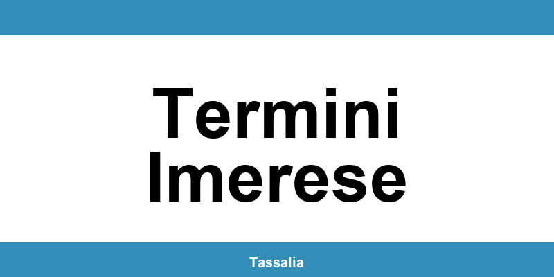 Telefono degli uffici dell’Agenzia delle Entrate a Termini Imerese